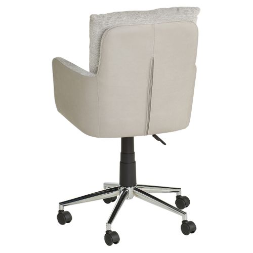 Fauteuil de bureau ANAIS Bicolore gris clair et foncé