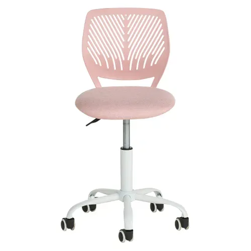 Chaise dactylo LOISE Rose vue de face