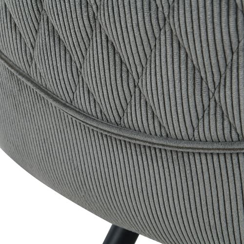 Chaise BERENICE Gris vue détaillée