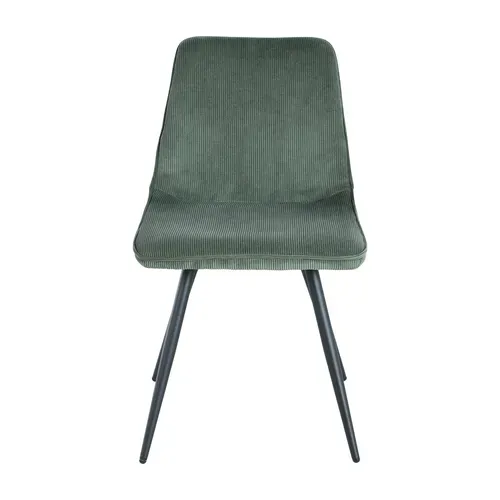 Chaise BERENICE Kaki vue de face