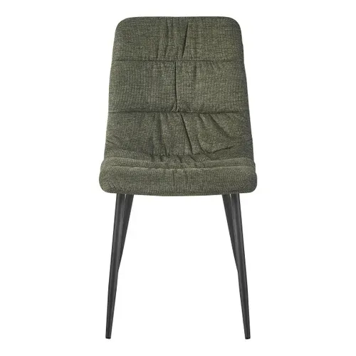 Chaise DORIANE Kaki vue de face