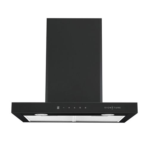 Hotte décorative SIGNATURE SHD60NOIR 60 cm vue de face