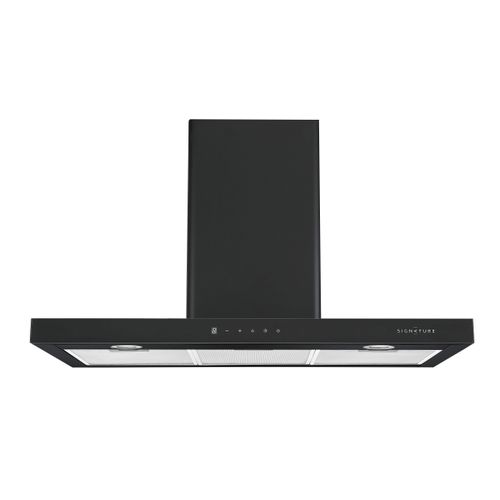 Hotte décorative SIGNATURE SHD90NOIR 90 cm vue de face