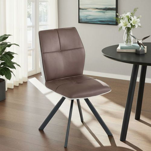 Chaise FANNY Gris vue d'ambiance 1