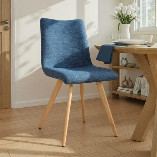 Chaise SUZANNE Bleu vue d'ambiance 1