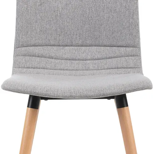 Chaise CORALINE Gris vue détaillée