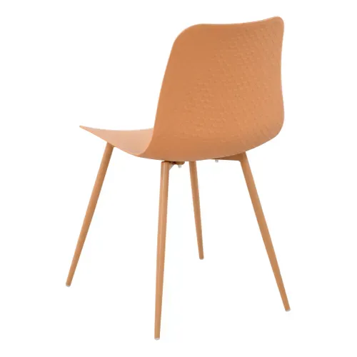 Chaise MILA Corail vue de derrière