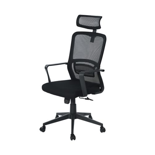 Fauteuil de bureau ergonomique BASTIEN noir
