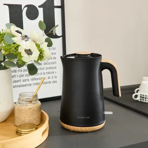 Bouilloire SIGNATURE WK8535AE Wood Noir vue d'ambiance 1