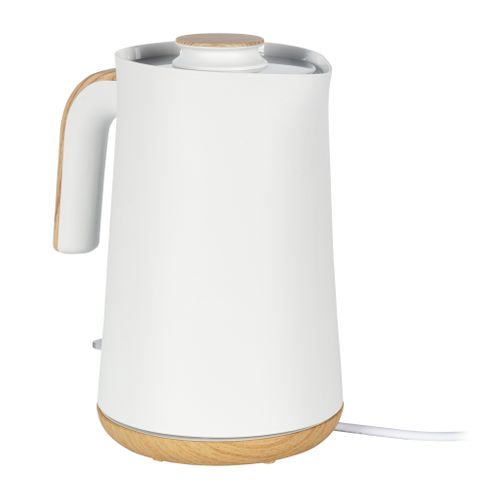Bouilloire SIGNATURE WK8535AE Wood blanc vue 3/4