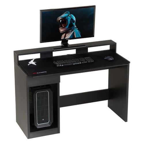Tapis souris pour bureau gamer ARIAN 115x50 cm noir