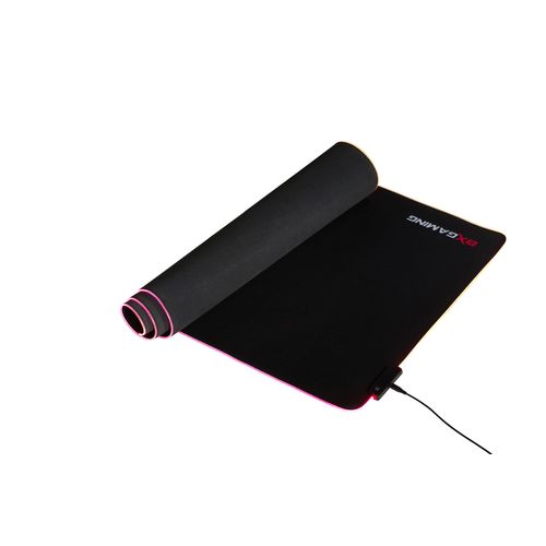 Tapis souris bureau gamer ARIAN 120x60 cm noir et leds vue détaillée