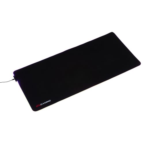 Tapis souris bureau gamer ARIAN 120x60 cm noir et leds