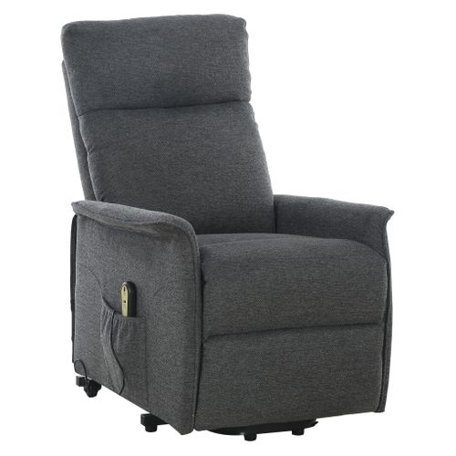 Fauteuil relax releveur électrique FRANCOIS tissu gris