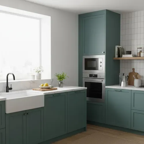 Four micro-ondes encastrable FAR FMO200IX 20L Silver vue d'ambiance 1