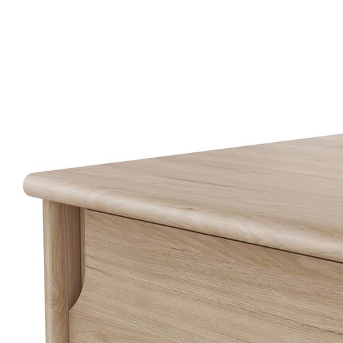 Meuble TV L160cm LUCIEN imitation chêne