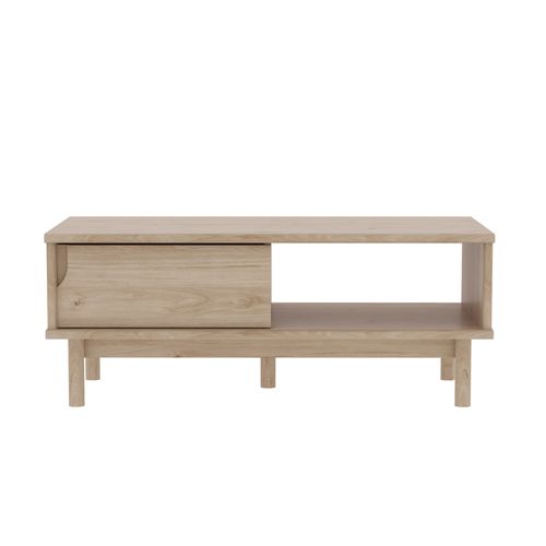 Table basse L100cm LUCIEN imitation chêne