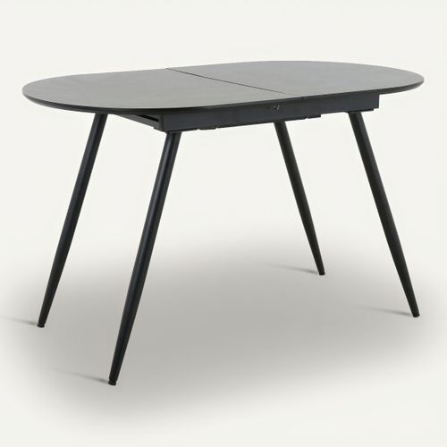 Table MARYLOU Noir vue 3/4