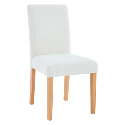 Chaise EVE Ecru vue 3/4