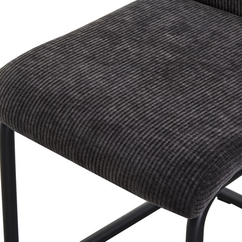 Chaise MEREDITE Gris foncé