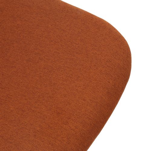 Tabouret de bar H. 74 LYNETTE Ocre vue détaillée