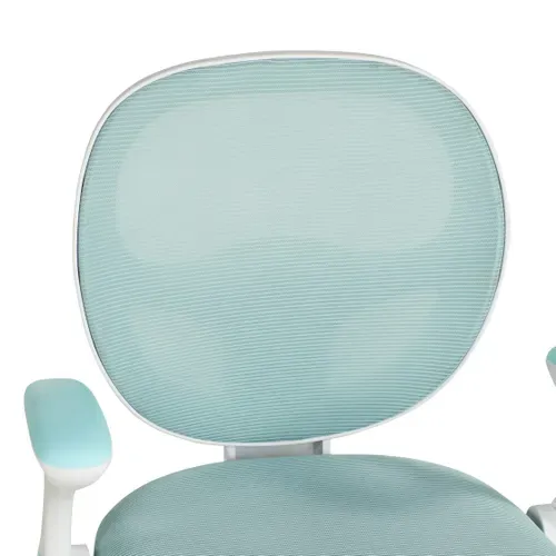 Chaise dactylo enfant JUSTINE bleu