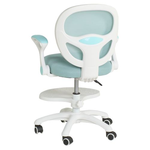 Chaise dactylo enfant JUSTINE bleu