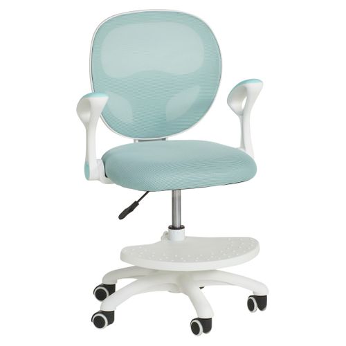 Chaise dactylo enfant JUSTINE bleu