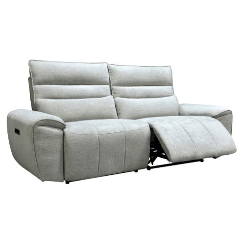 Canapé 3 places relax COME tissu gris