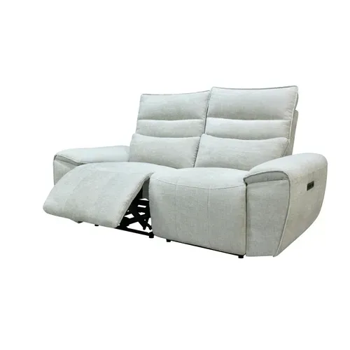 Canapé 2 places relax COME tissu grège