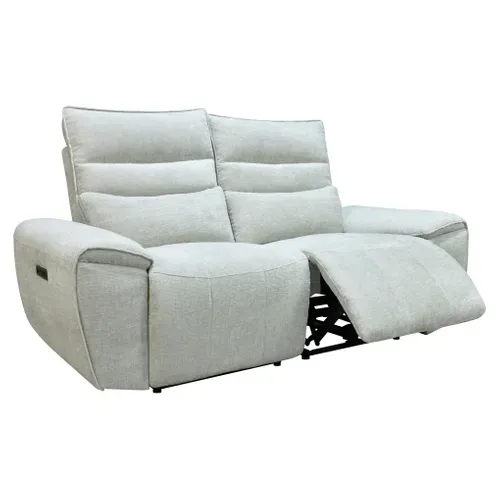 Canapé 2 places relax COME tissu grège