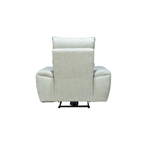 Fauteuil relax électrique COME tissu grège