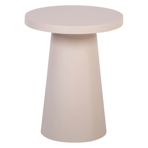 Bout de canapé beige  TOTEM vue de face