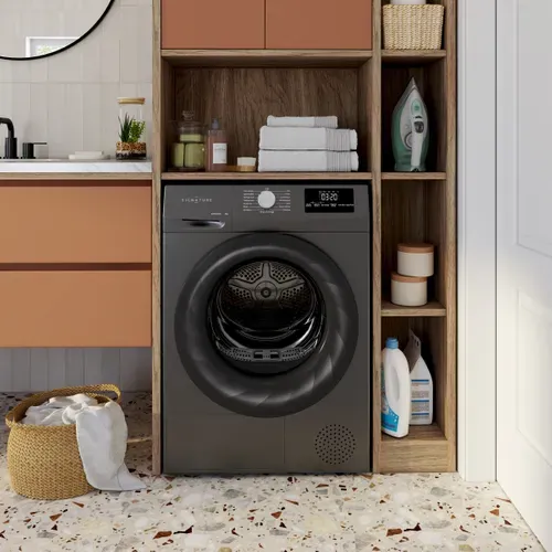 Sèche-linge hublot SIGNATURE SLFPACS9C 9kg gris foncé