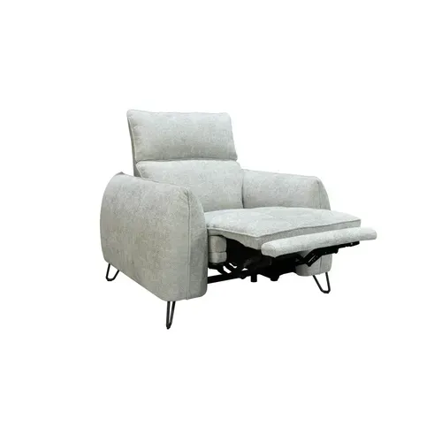 Fauteuil relax électrique  tissu grège