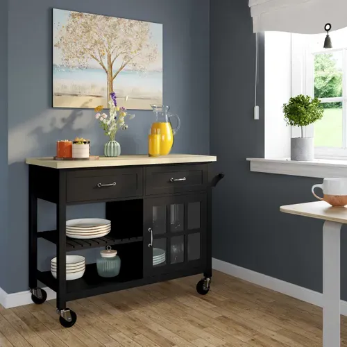 Desserte LOUISON noir vue d'ambiance 1