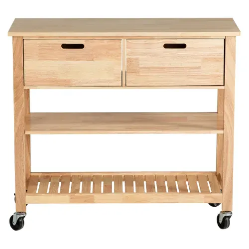 Desserte CLARA chêne vue de face