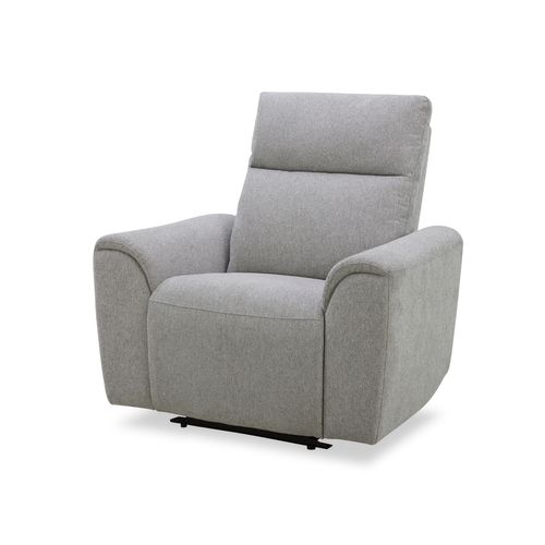 Fauteuil relax électrique LOANE tissu beige