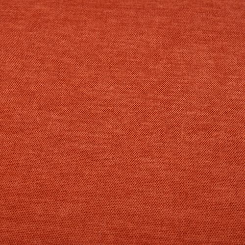Fauteuil DAHLIA tissu brique vue détaillée