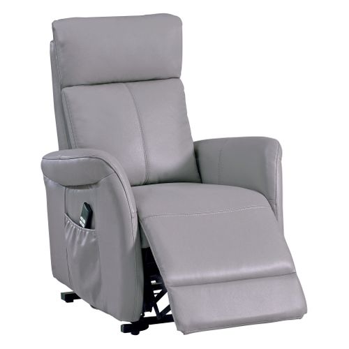 Fauteuil releveur électrique 2 moteurs HAMILTON II cuir et croûte de cuir