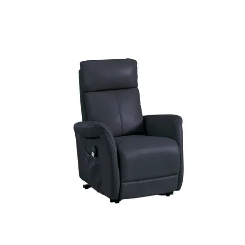 Fauteuil releveur électrique 2 moteurs HAMILTON II cuir et croûte de cuir