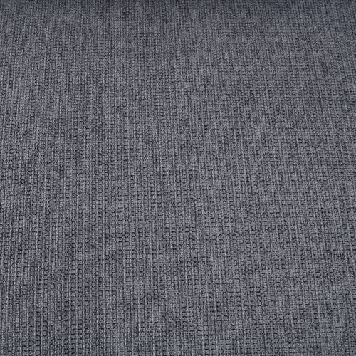 Canapé d'angle droit convertible SALVADOR tissu gris anthracite