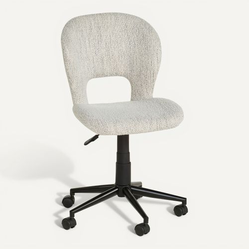 Fauteuil de bureau INES Beige vue 3/4
