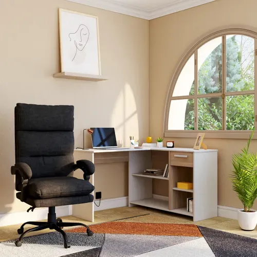 Fauteuil de bureau TERY Noir vue d'ambiance 1