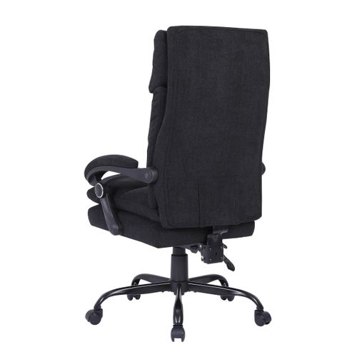 Fauteuil de bureau TERY Noir vue de derrière