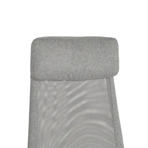 Fauteuil de bureau LUCA Gris vue détaillée