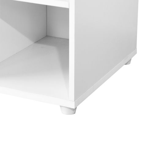 Banc à chaussures L. 104 cm LEO Blanc vue détaillée