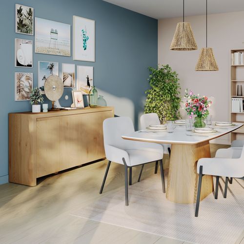 Buffet L. 170 MAVIN Imitation chêne