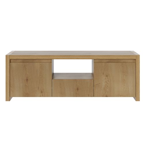 Meuble TV MAVIN Imitation chêne