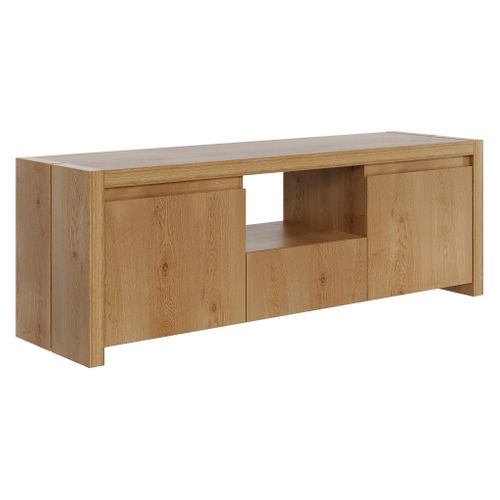 Meuble TV MAVIN Imitation chêne